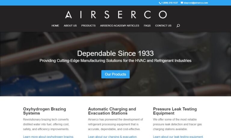 Airserco Manufacturing Company, Inc.
