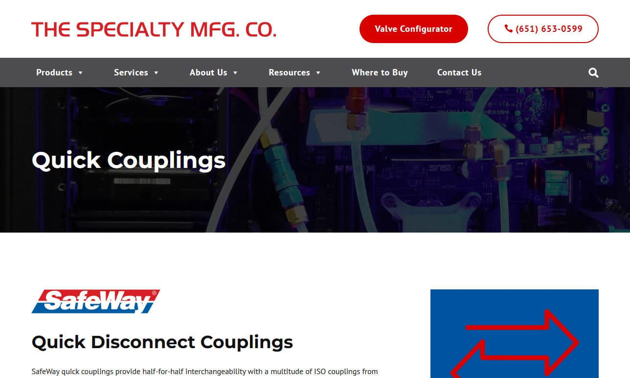 Safeway, a division of The Specialty Mfg. Co.